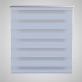Jaluzea tip zebra, 70 x 120 cm, alb