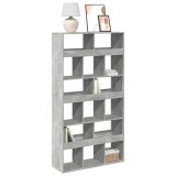 VidaXL Bibliotecă, gri beton, 100x33x187,5 cm, lemn prelucrat