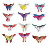 Set Origami incepatori - Fluturi | Ludattica