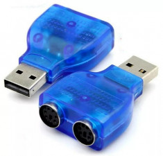 Adaptor PS/2 pe USB foto