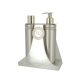 Cumpara ieftin Vivian Gray Brown Crystals - set gel de dus si lotiune de corp cu vanilie si flori, 2 250 ml