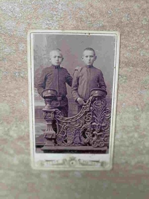FOTOGRAFIE PORTRET DE COPII. 1909. 59-238018 foto
