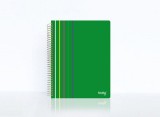 Caiet Notte Arc A4 coperta PP cu spira 100 file dictando