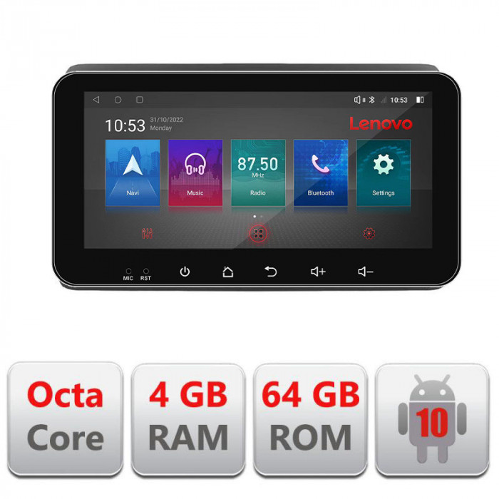 Navigatie dedicata DODGE RAM 2019- Android radio gps internet 4+64 Lenovo ecran 10.33&quot; CarStore Technology