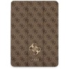 Husa pentru iPad Pro 11 (2024) - Guess Magnetic 4G Big Logo (GUFC11PM24PS4SGW) - Brown