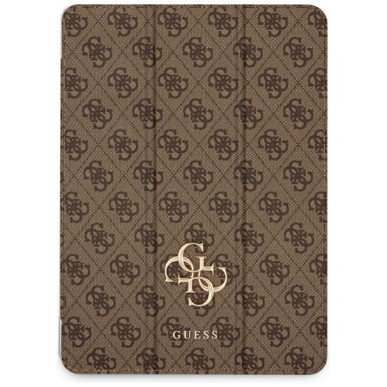 Husa pentru iPad Pro 11 (2024) - Guess Magnetic 4G Big Logo (GUFC11PM24PS4SGW) - Brown