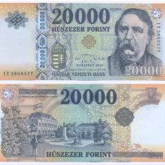 UNGARIA █ bancnota █ 20000 Forint █ 2023 █ P-207g █ UNC █ necirculata