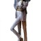 Statueta decorativa, Cuplu de Indragostiti, Multicolor, 34 cm, DVH028