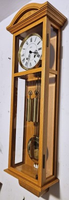 Ceas de perete cu pendula si 2 greutati Urgos foto