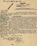 A4354N Comandamentul Teritorial al Corpului 3 Armată, 1940, Chișinău, Basarabia, refuz de avasare &icirc;n grad a unui ofițer superior