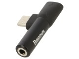 Cablu Baseus Jack 3,5mm la USB C soclu și mufă, &icirc;ncărcare rapidă