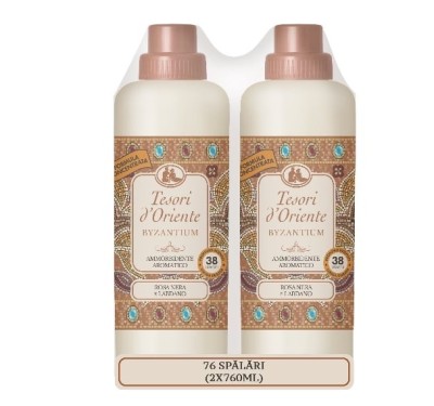 Pachet Balsam de rufe Tesori d&amp;#039;Oriente Byzantium 2x38 de spalari, 2x760ML foto