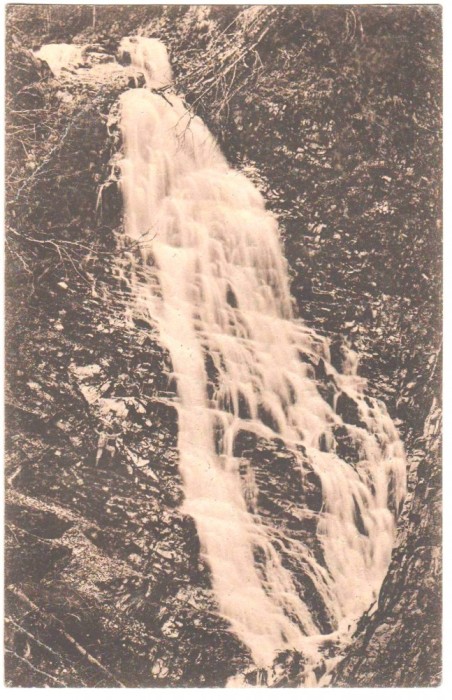 SV * Cascada in Muntii Carpati * 1917 * Sibiu