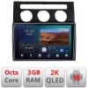 Navigatie VW Touran 2003-2009 clima automata B-touran2 Android Ecran 2K QLED octa core 3+32 carplay android auto kit-touran2+EDT-E310V3-2K CarStore Te