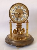 Magnific Mini Ceas glob de Șemineu, Kern Lancel Paris, 400 de Zile, 16 cm, Rar