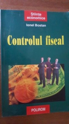 Controlul fiscal- Ionel Bostan foto