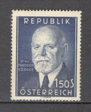 Austria.1953 80 ani nastere Th.Korner-presedinte MA.571