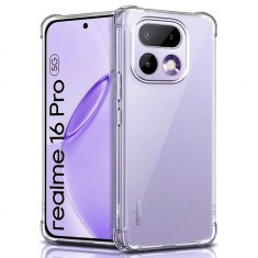 Husa Realme 16 Pro Asteroid GSM Shockproof Clear Silicone, transparenta