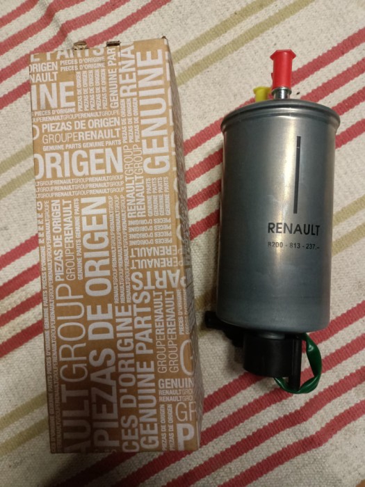 Filtru combustibil Original Logan / Sandero / Duster model Delphi R6353420