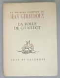 LE THEATRE COMPLET de JEAN GIRAUDOUX , frontispice de CHRISTIAN BERARD , 1947