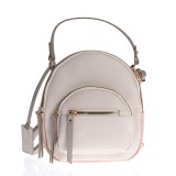 Rucsac modern in nuante deschise cu design elegant
