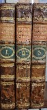 Carti vechi: Histoires des R&eacute;volutions C&eacute;l&egrave;bres (Set 3 volume, Lyon 1796, Anonim, Editura Bruyset) Legatura piele