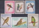 Timbre cu păsări din Rep. Dominicană, Nestampilat