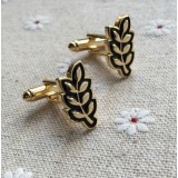 Butoni Simboluri Masonice ACACIA Auriu Negru BC057