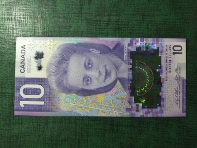 CANADA 10 DOLARI UNC foto