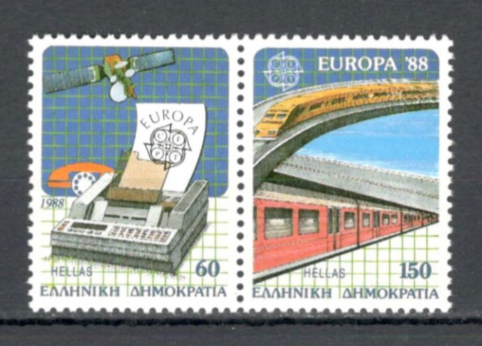Grecia.1988 EUROPA-Transport si comunicatii SE.720