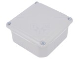 Carcasă Universală Oțel Gri IP55 IK07 105x105x49mm
