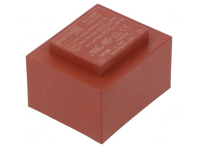 Transformator &Icirc;ncapsulat 16VA 230V 9V 9V PCB