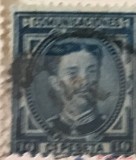 Timbre Interbelica TMB1ES Spania 10 Pesetas