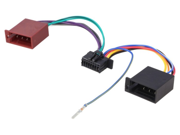 Conector ISO 16 pini pentru radiouri