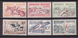 Franta 1983 sport MI 978-983 MNH w69c, Nestampilat