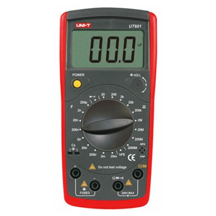 Multimetru digital UNI-T UT601, testare diode