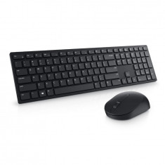 Kit Tastatura + Mouse wireless Dell Pro KM5221W, Layout US Intl, Negru