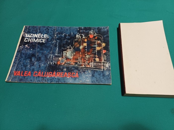 UZINELE CHIMICE VALEA CĂLUGĂREASCĂ * PLIANT PREZENTARE + AGENDĂ 1985 * 23