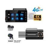 Cumpara ieftin Camera Auto iSEN K5000 Dash Cam 4G LTE, Quad Camera 2K + 1080P, Ecran 3 , 256MB RAM, 512MB ROM, GPS, WiFi, ADAS, BSD, Monitorizare Parcare