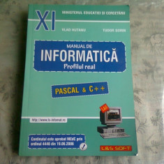 MANUAL DE INFORMATICA PROFILUL REAL - VLAD HUTANU