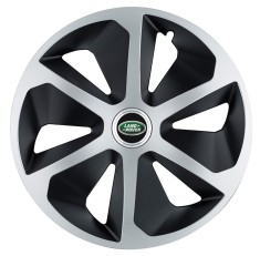 Set 4 capace roti Roco Gri-Negru R17 pentru gama auto Land Rover