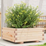 Gossi jardiniera de gradina, 60x60x26,5 cm, lemn masiv de pin