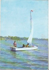 bnk cp Techirghiol - Lacul - circulata foto