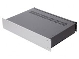 Carcasă standard 19 2U neagră oțel 307mm x 434mm