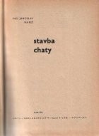Stavba Chaty foto