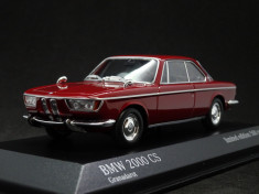 Macheta BMW 2000 CS Minichamps 1:43 foto