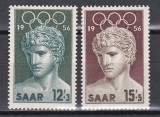 SAAR 1956 - Jocurile Olimpice - Melbourne, MNH