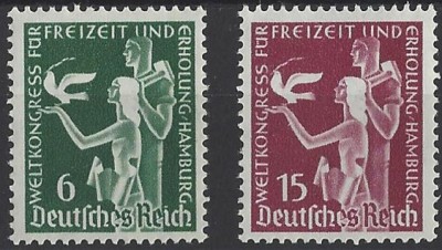 C2709 - Germania 1935 - Congres 2v. neuzat,perfecta stare foto