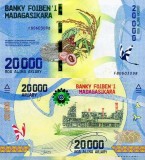 MADAGASCAR 20.000 ariary ND (2017-2025) UNC!!!