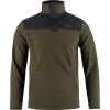 Top Jack Pyke Snap Neck Fleece, oliv &icirc;nchis, mărimea S